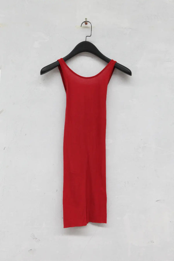 BORIS BIDJAN SABERI 交叉设计纯棉背心 WTANK1 F0401T
